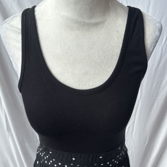 Anthropology, beautiful black, and white maxi dress - Picture 3 of 8